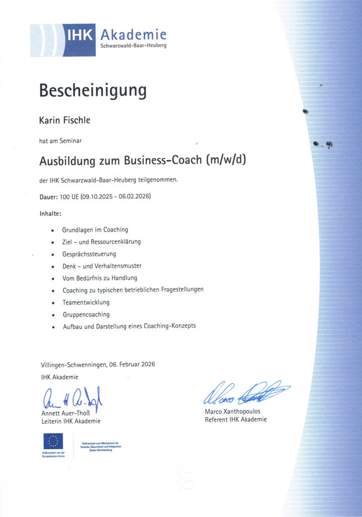IHK Business-Coach